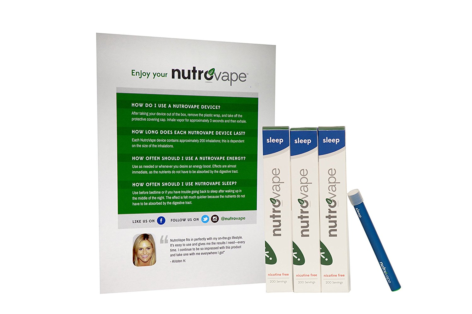 Nutrovape Inhalable Sleep Aid