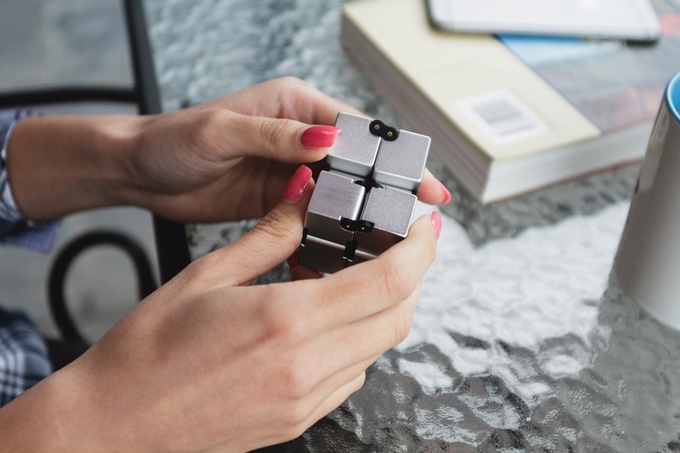 Infinity Cube With Book