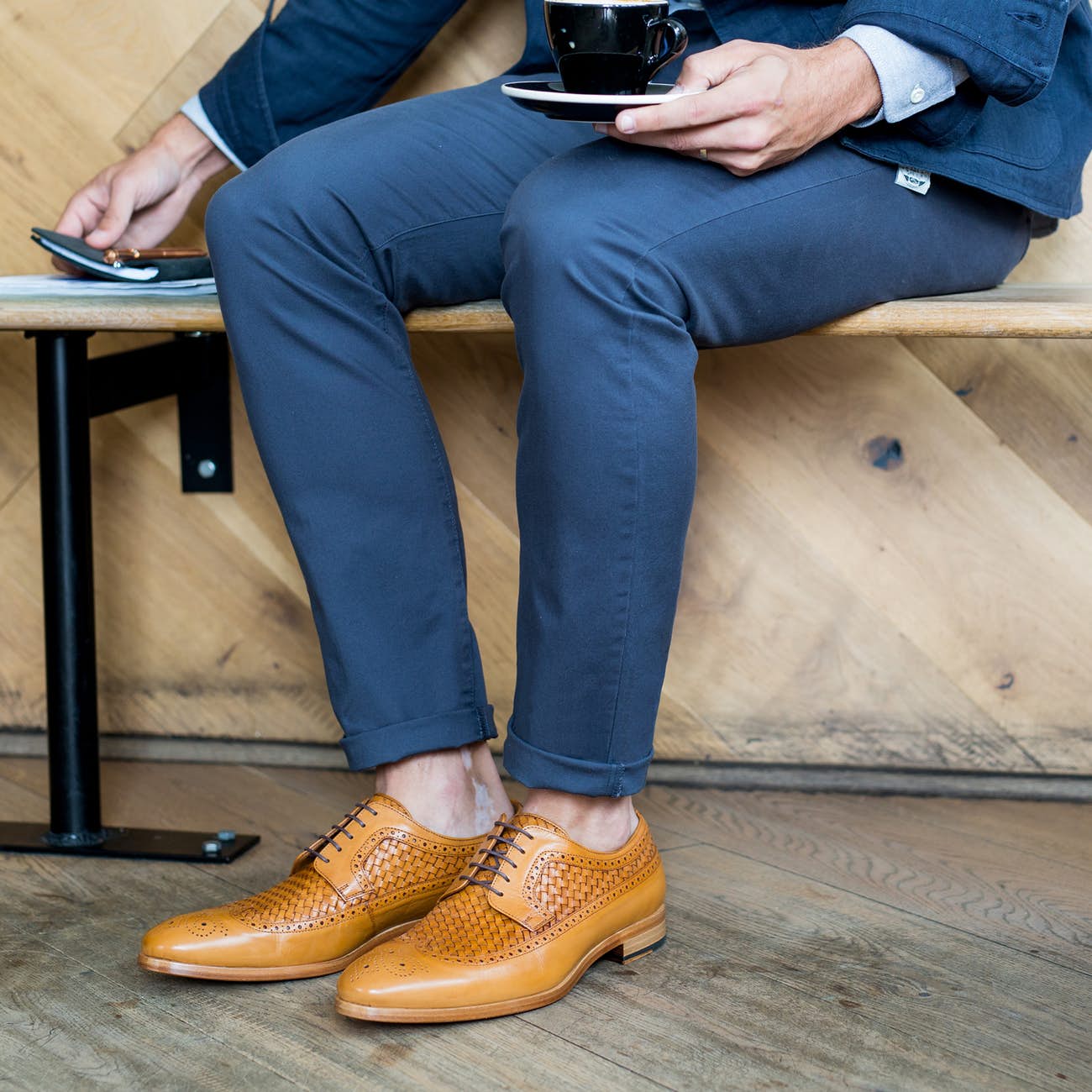 Taft-Preston-Brogue-Cognac-Seated