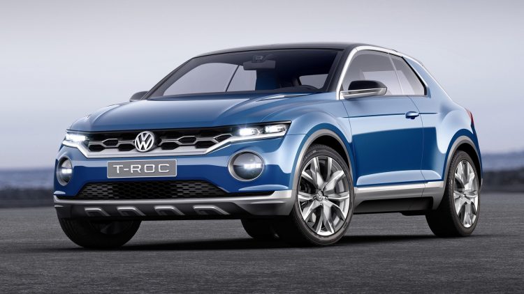 vw t-roc crossover SUV