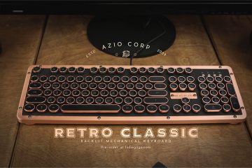 Azio Retro Classic Keyboard