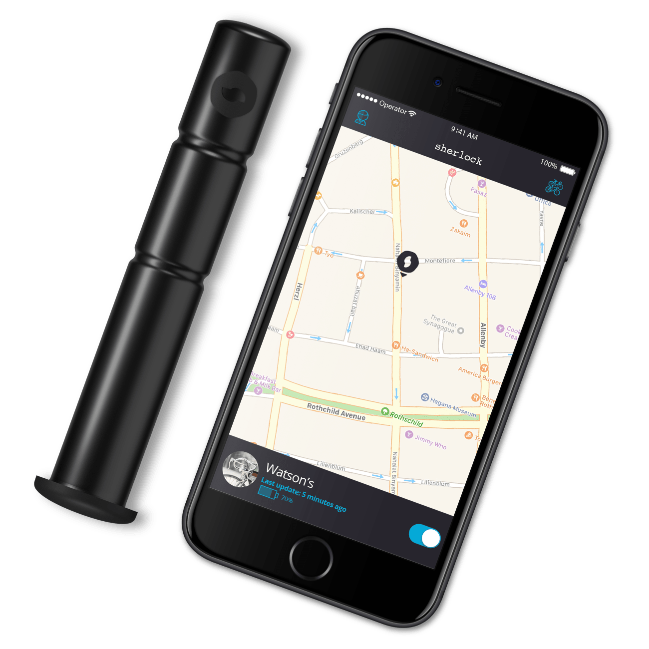 Sherlock Anti Theft Bike Tracker GPS Providing Bikers Peace of Mind