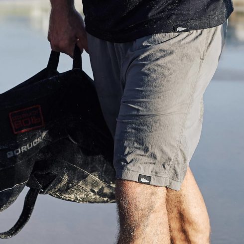 goruck gym shorts grey