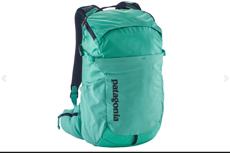 patagonia nine trails daypack green