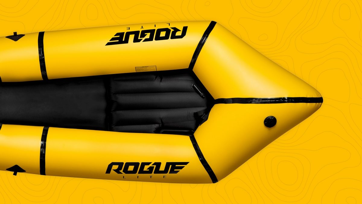 Rogue Packraft Yellow Banner