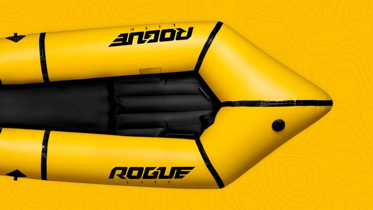 Rogue Packraft Yellow Banner