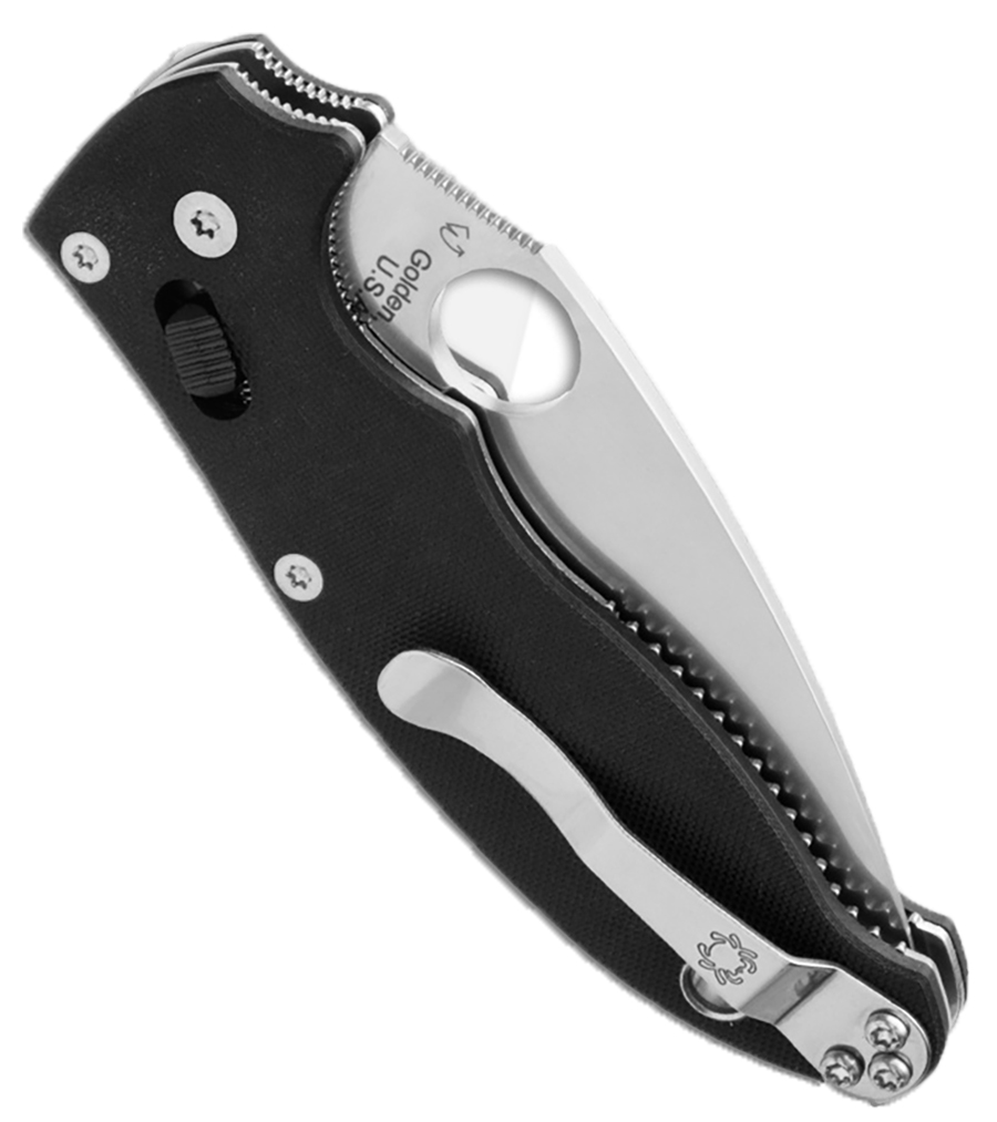 Spyderco Manix 2 Black Folded