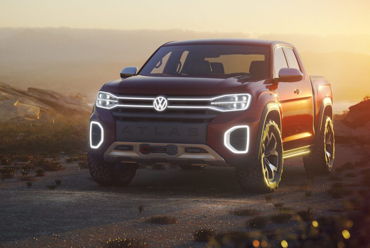 VW Atlas Tanoak Front Banner