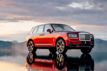 Rolls-Royce Cullinan Magma Red Banner