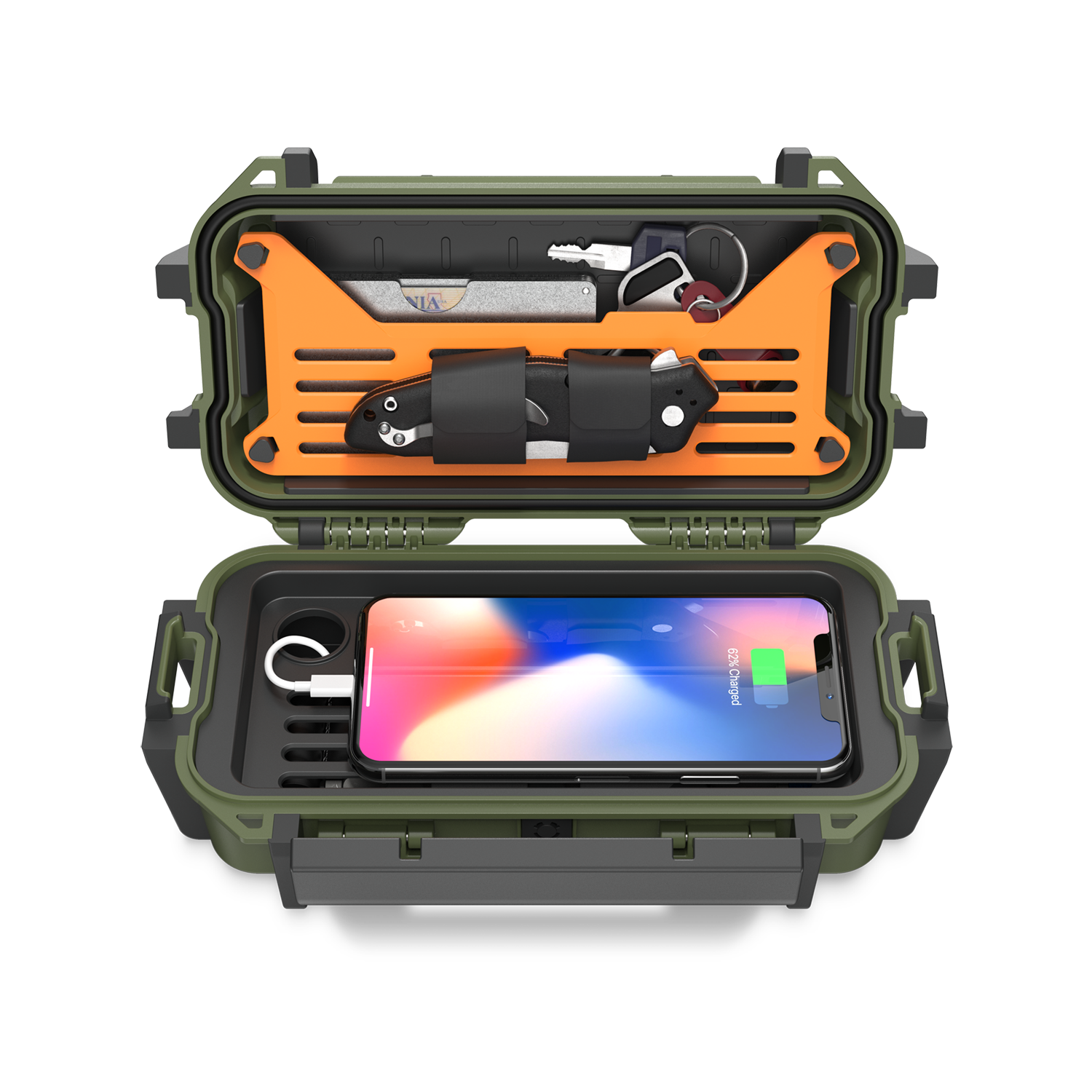 Pelican RUCK Case OPEN